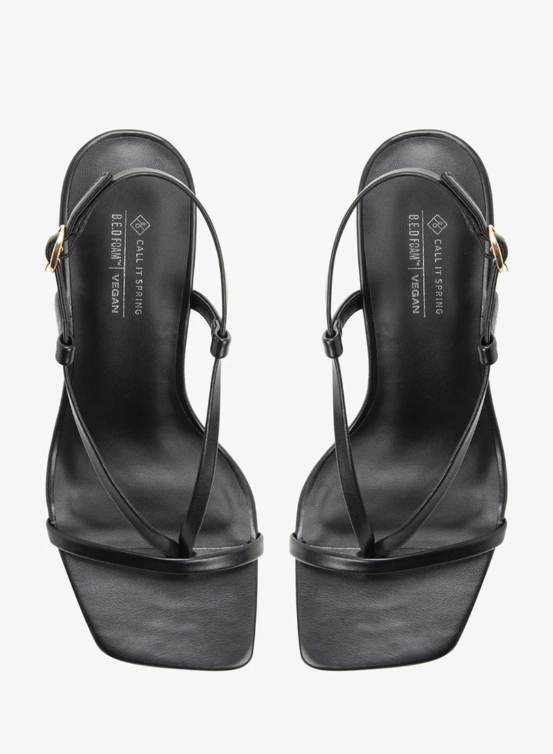 CALL IT SPRING  Lexiii Ankle Strap Mid Heel Sandals for Women | Best Price UAE